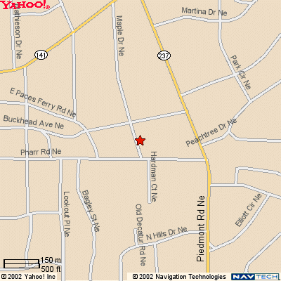 Map to First Church